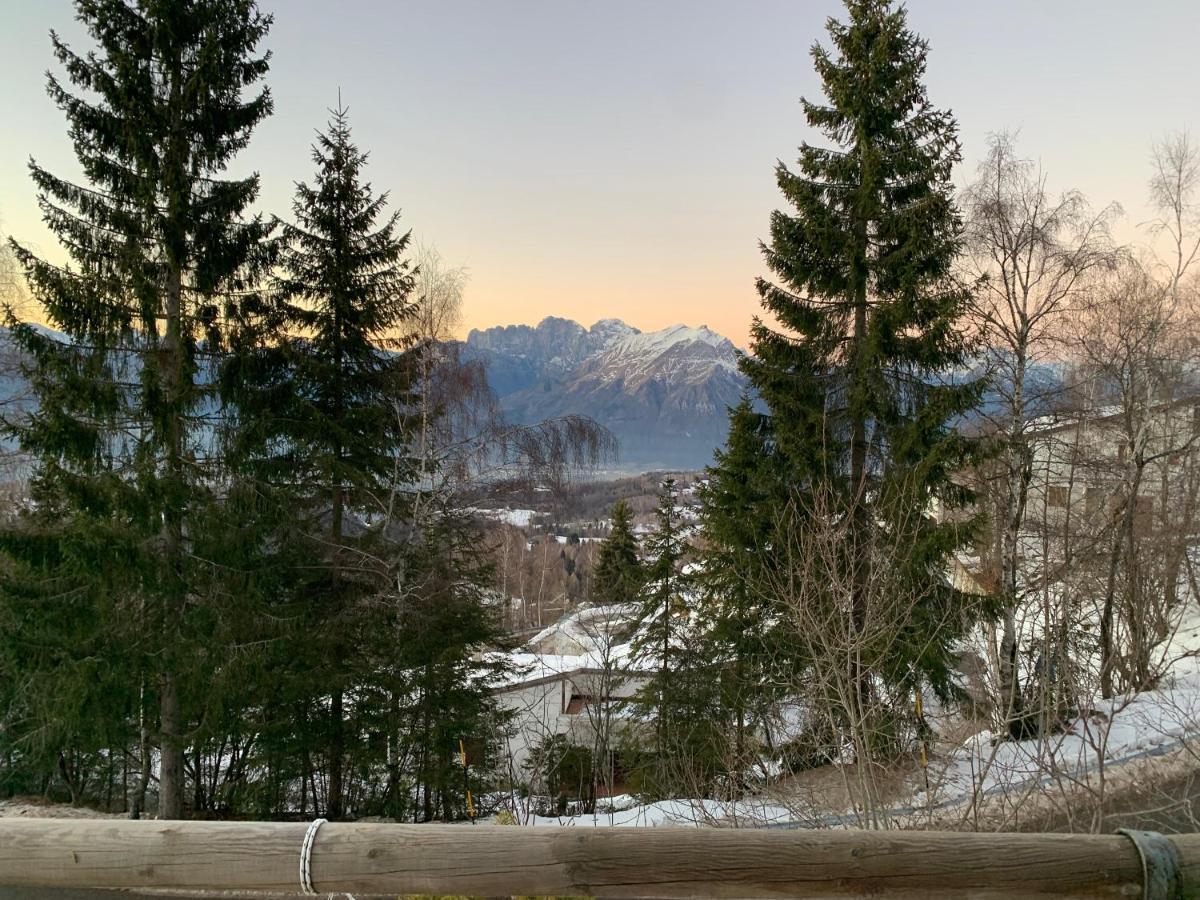 Appartamento Tipico Vista Dolomiti Nevegal Extérieur photo